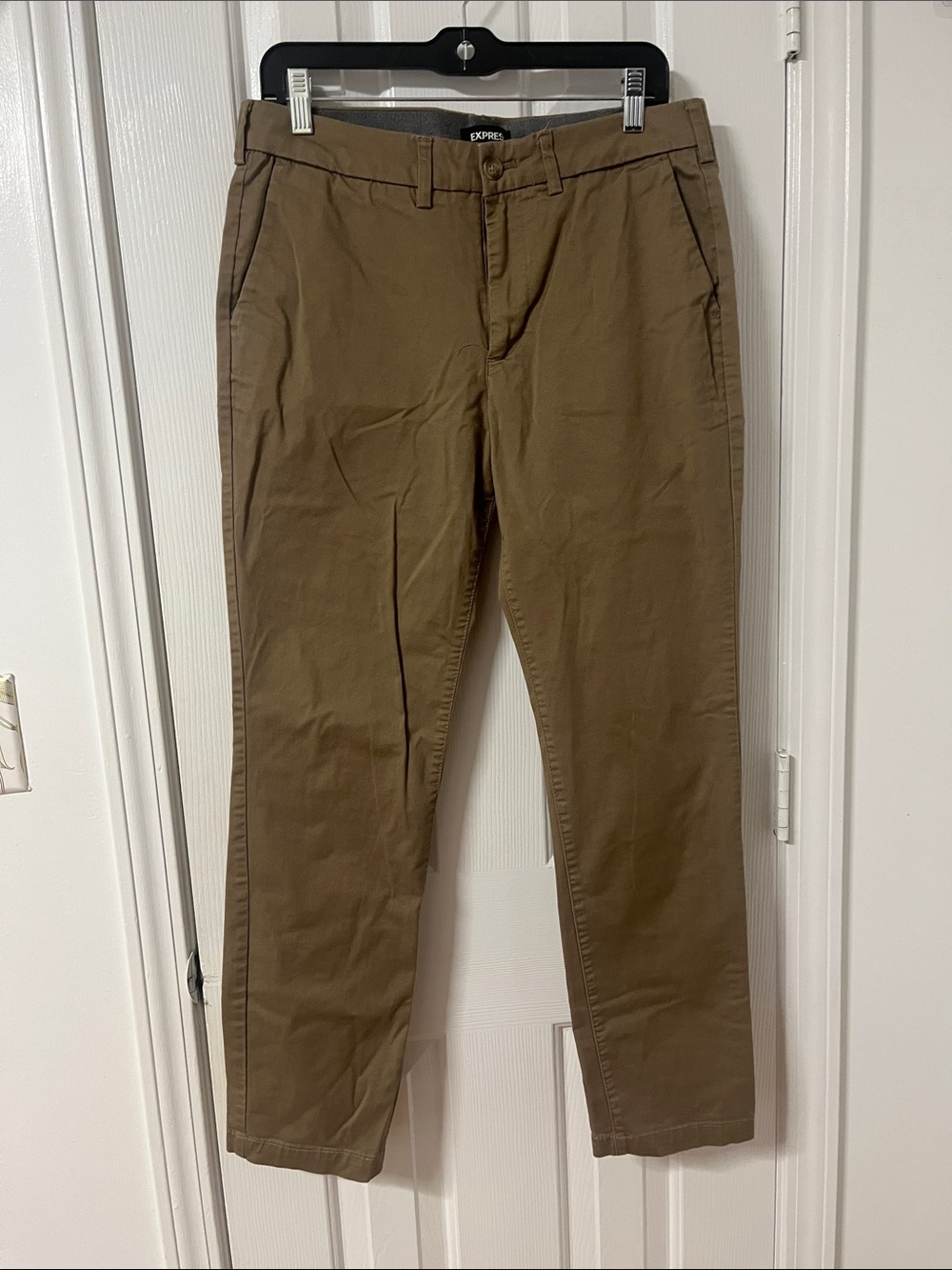Express Men's Olive Chino Pants